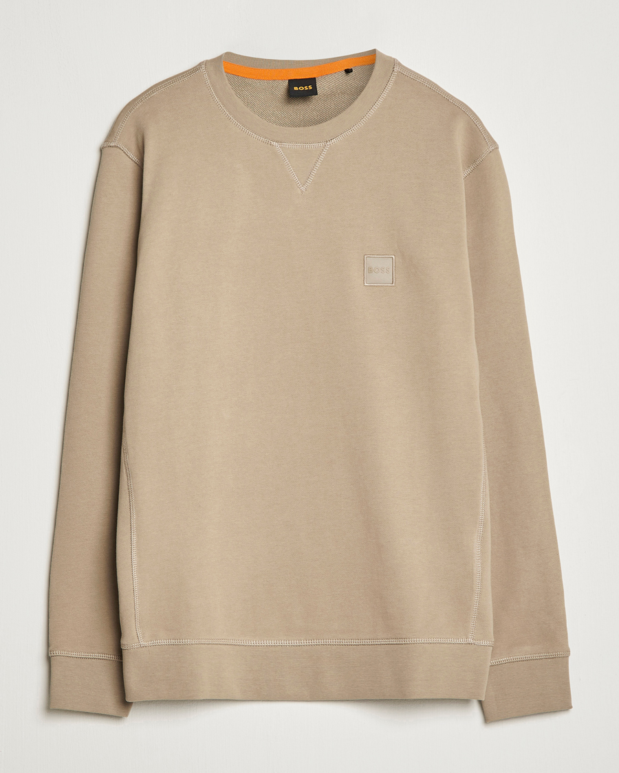 Herre | Gensere | BOSS ORANGE | Westart Logo Sweatshirt Medium Beige