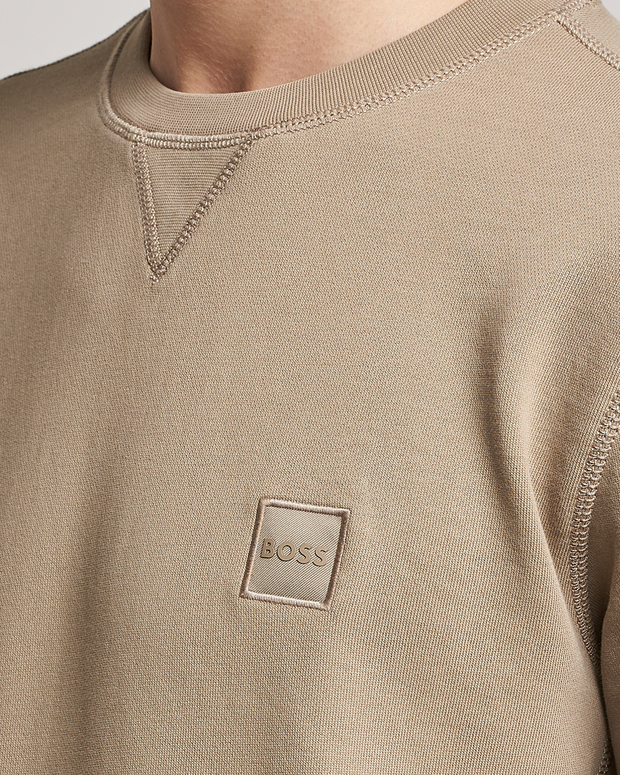 Herre | Gensere | BOSS ORANGE | Westart Logo Sweatshirt Medium Beige