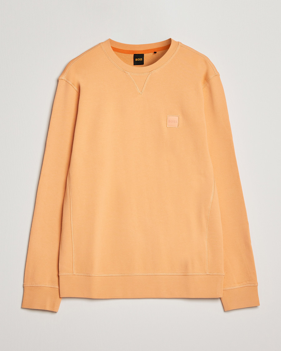 Herre | Gensere | BOSS ORANGE | Westart Logo Sweatshirt Pastel Orange