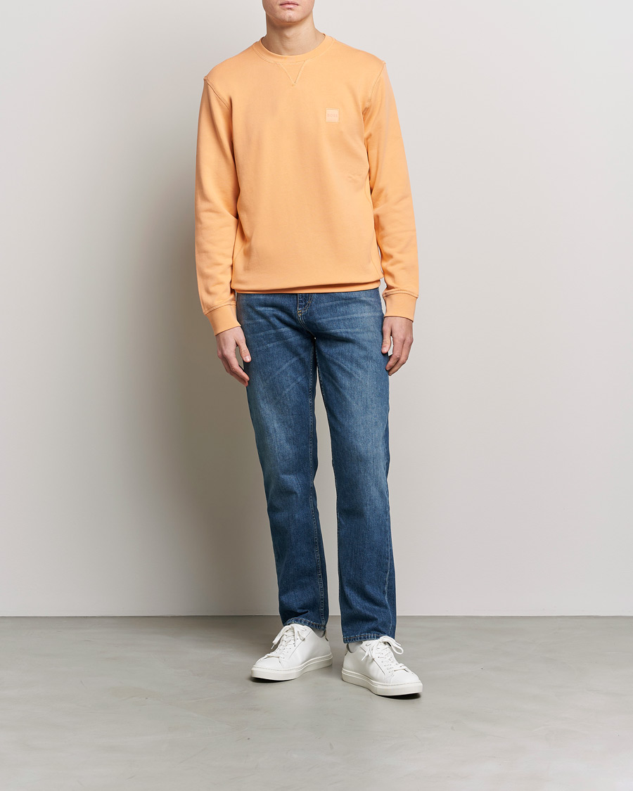 Herre | Gensere | BOSS ORANGE | Westart Logo Sweatshirt Pastel Orange