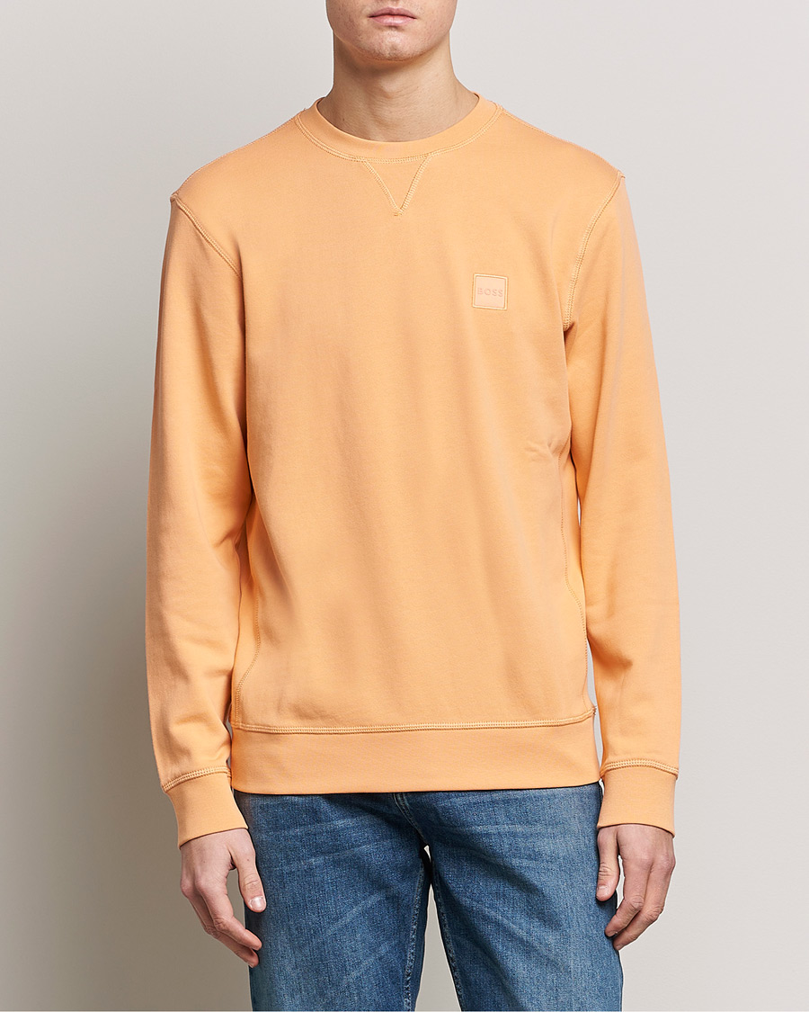 Herre | Gensere | BOSS ORANGE | Westart Logo Sweatshirt Pastel Orange