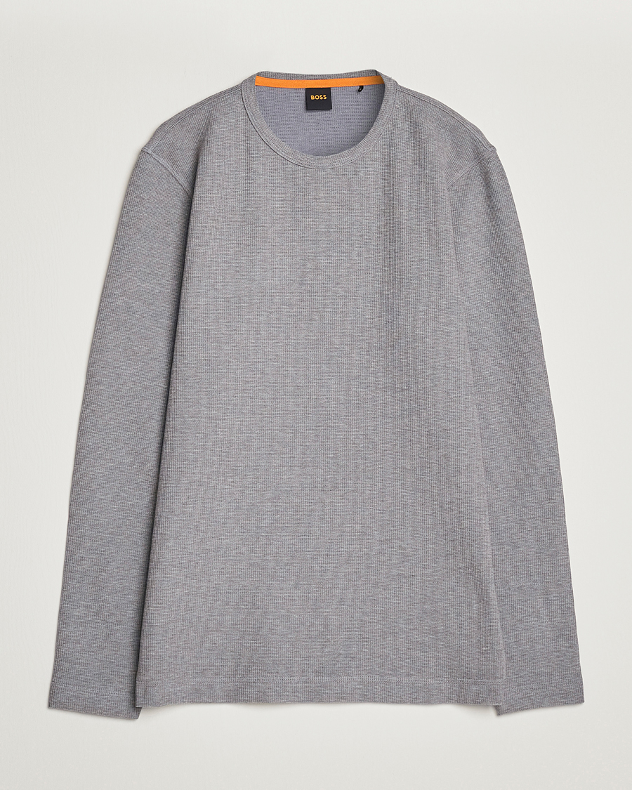 Herre | Gensere | BOSS ORANGE | Tempesto Sweater Light Grey