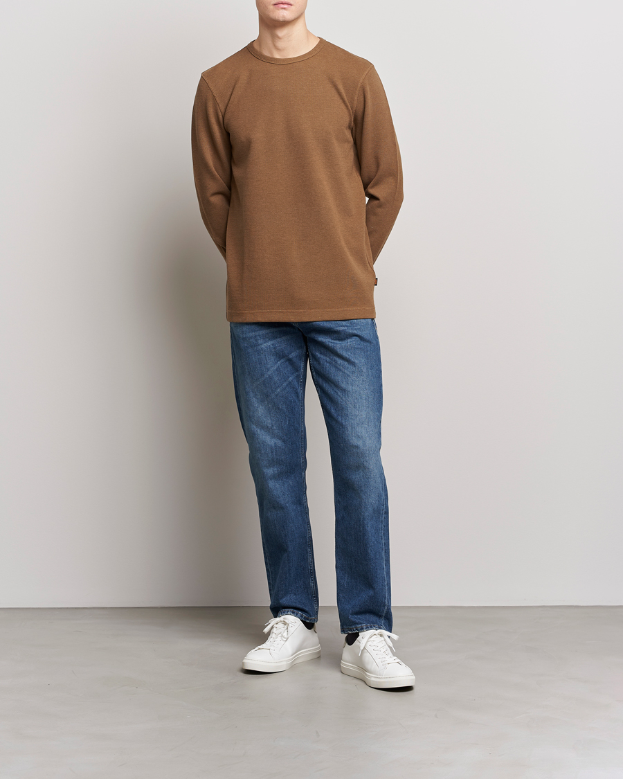 Herre | Gensere | BOSS ORANGE | Tempesto Sweater Open Beige