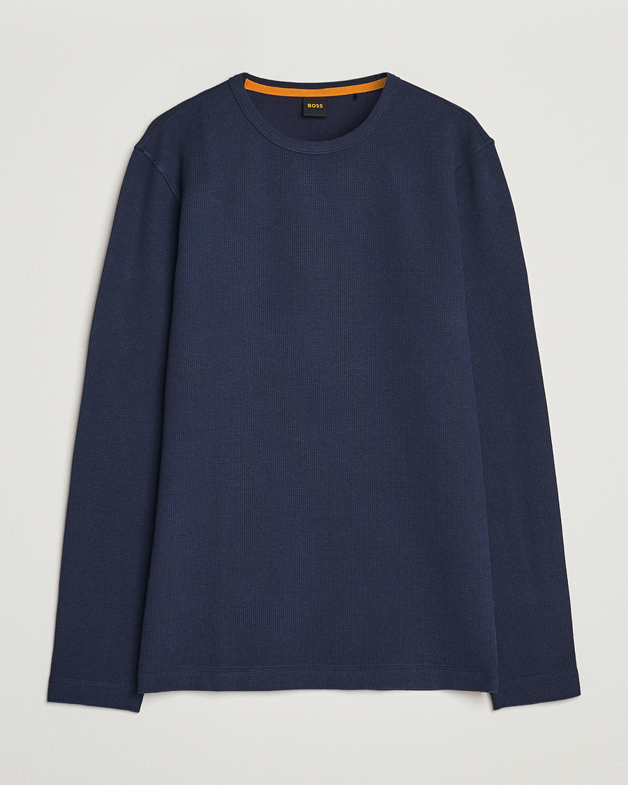 Herre | BOSS | BOSS ORANGE | Tempesto Sweater Dark Blue