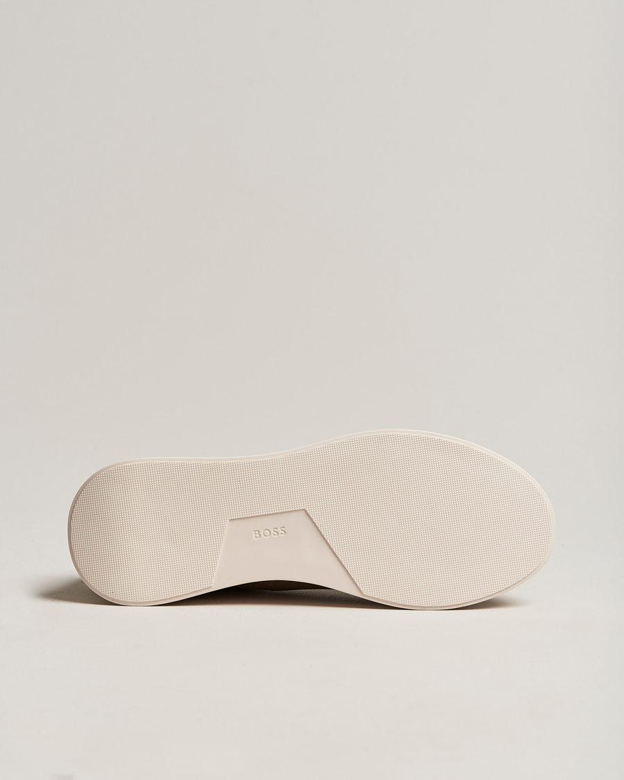 Herre | Bulton Suede Sneaker Medium Beige | BOSS BLACK | Bulton Suede Sneaker Medium Beige