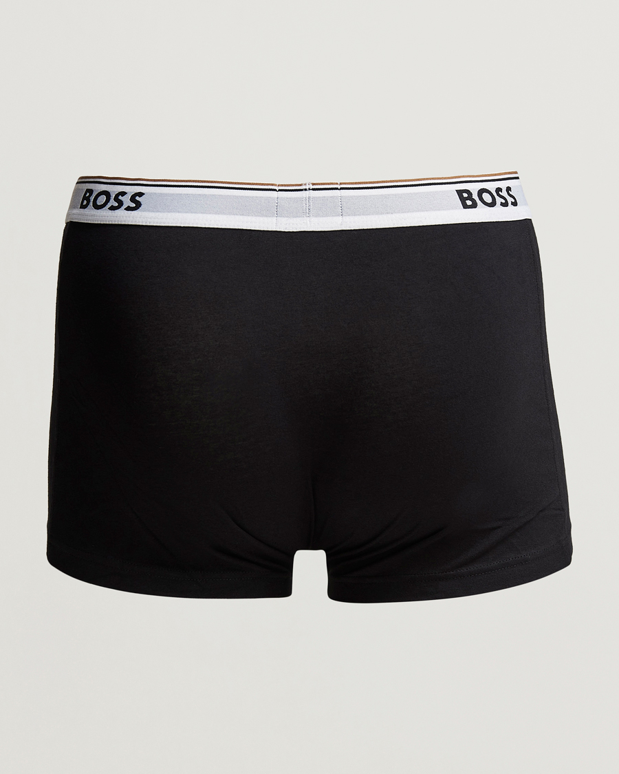 Herre | Undertøy | BOSS BLACK | 3-Pack Trunk Boxer Black