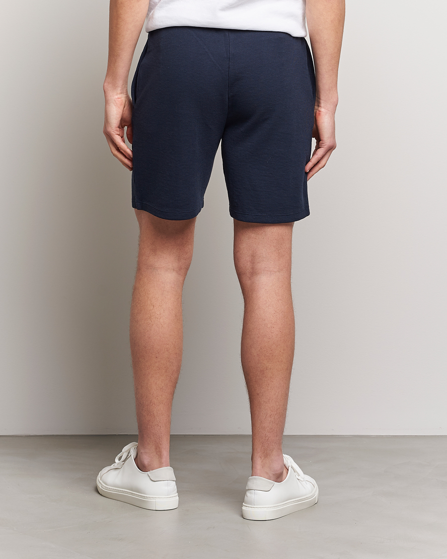Herre | Shorts | BOSS BLACK | Waffle Logo Shorts Dark Blue