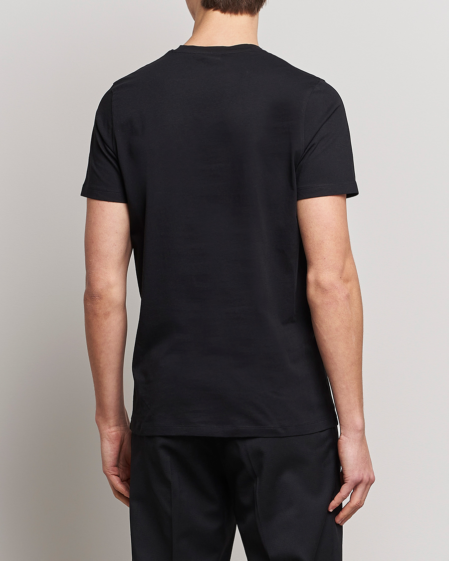 Herre | T-Shirts | HUGO | 2-Pack Logo Crew Neck T-Shirt Black