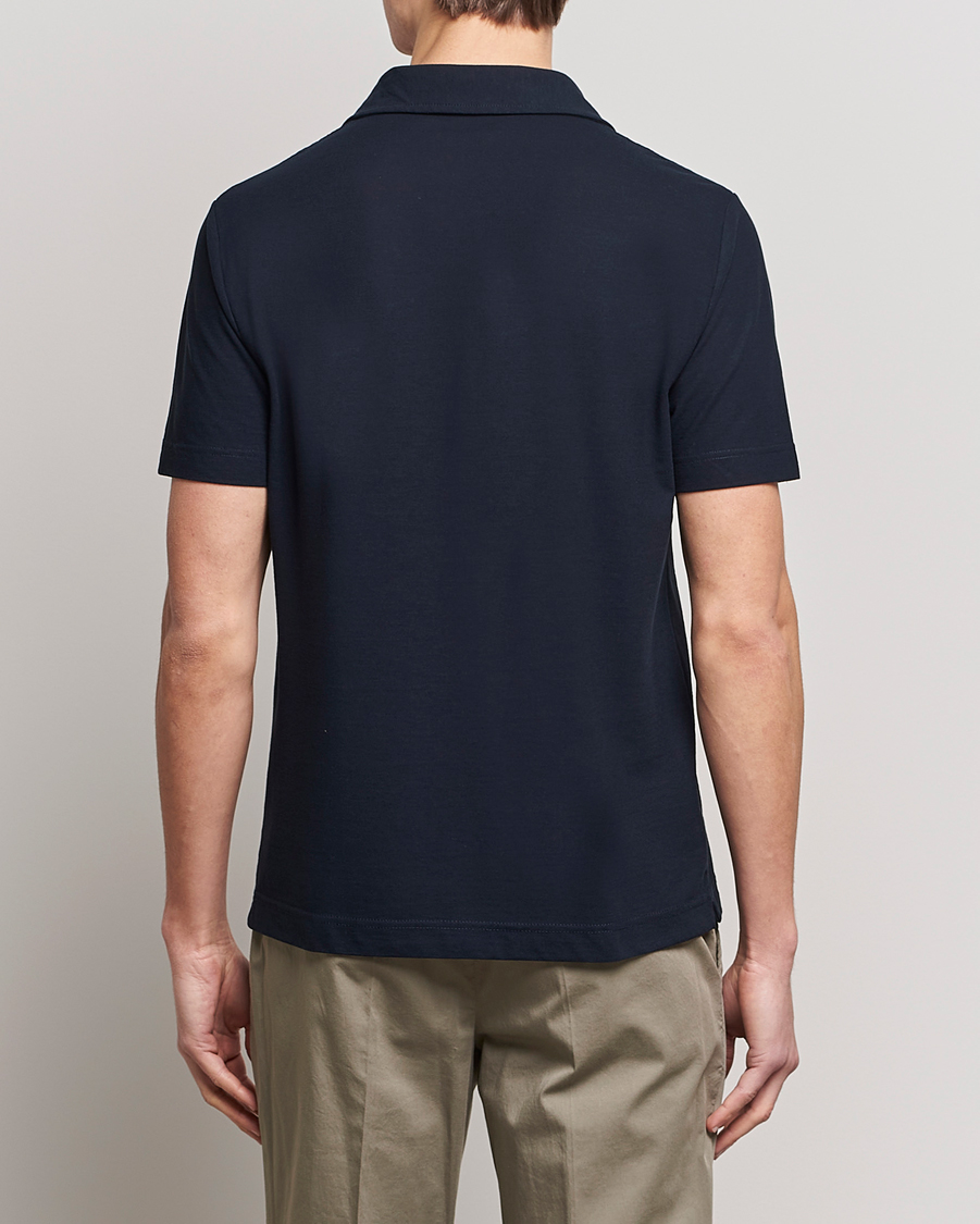 Herre | Pikéer | Zanone | Ice Cotton Polo Navy