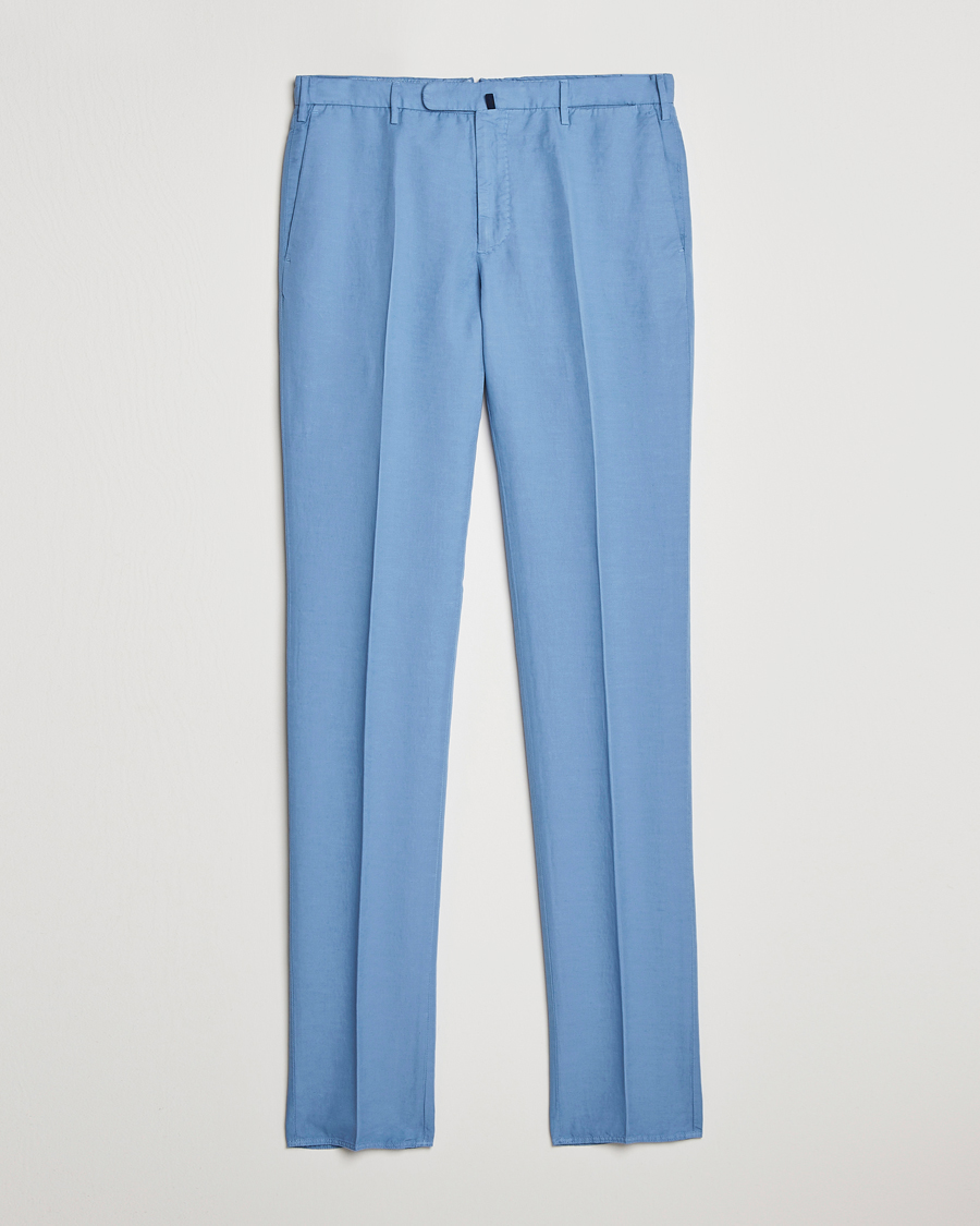 Herre | Bukser | Incotex | Slim Fit Chinolino Trousers Light Blue