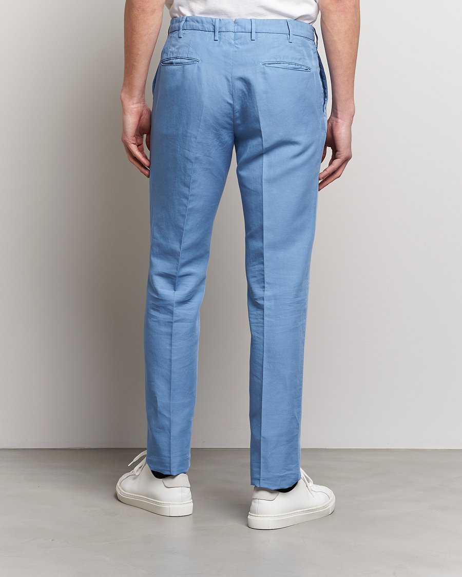 Herre | Bukser | Incotex | Slim Fit Chinolino Trousers Light Blue