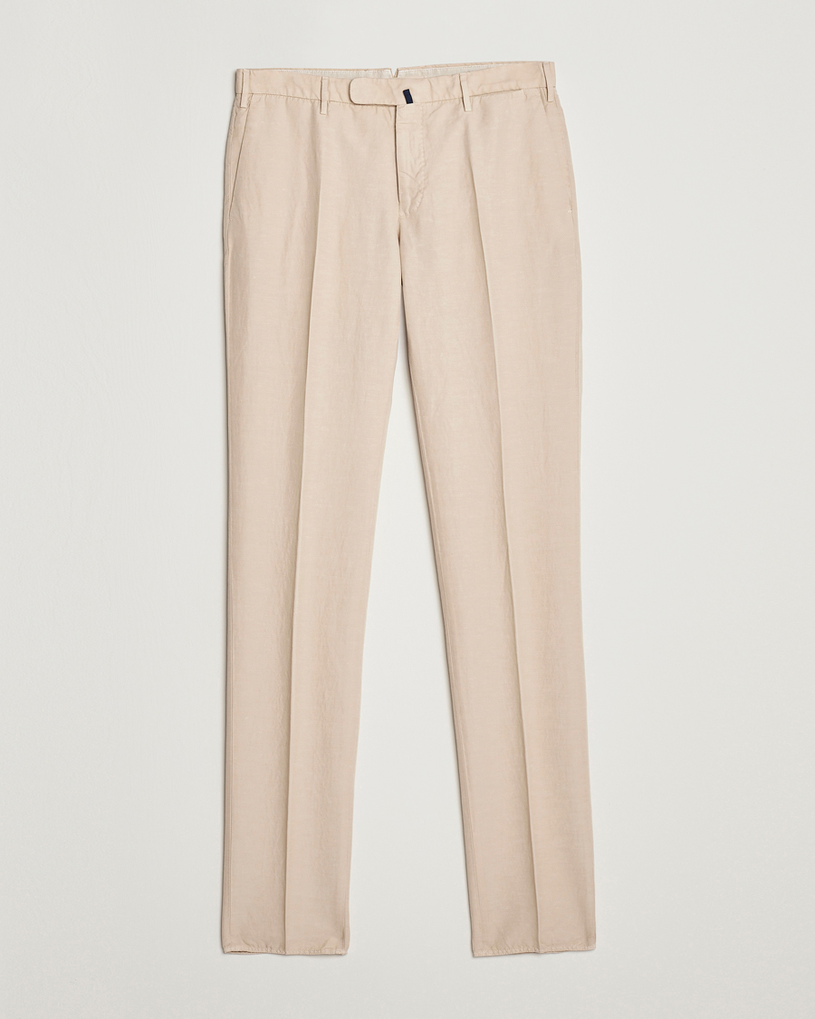 Herre | Bukser | Incotex | Slim Fit Chinolino Trousers Beige