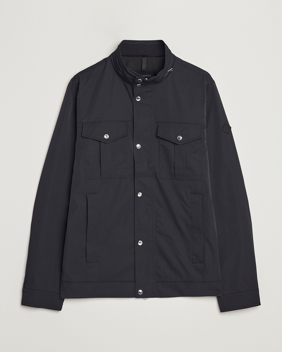 Herre | Jakker | J.Lindeberg | Bailey Field Jacket Black