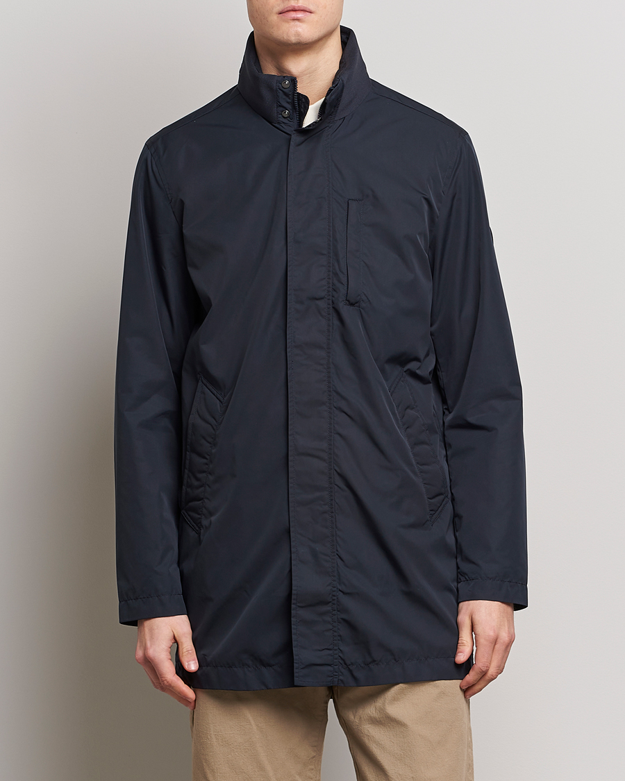 Herre | Jakker | J.Lindeberg | Terry Poly Coat Navy