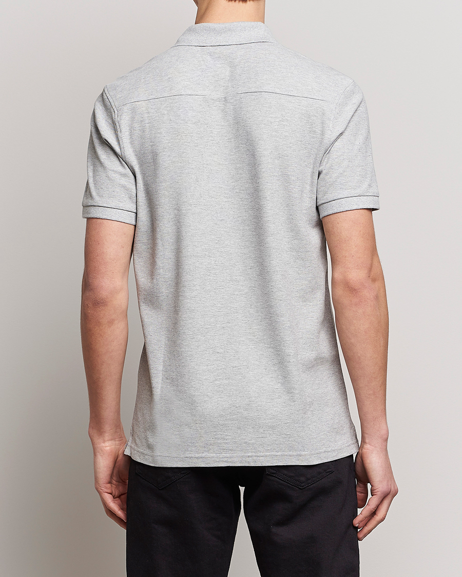 Herre | Pikéer | J.Lindeberg | Troy Clean Polo Light Grey Melange