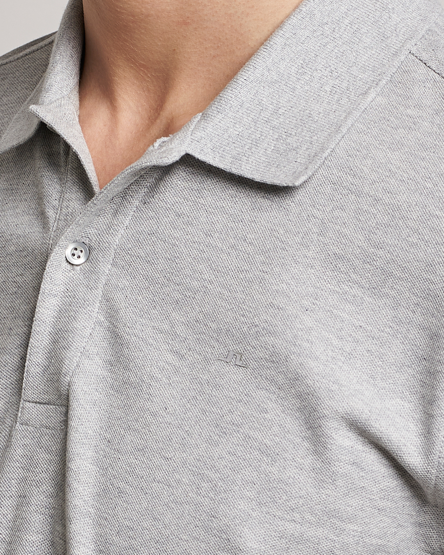 Herre | Pikéer | J.Lindeberg | Troy Clean Polo Light Grey Melange