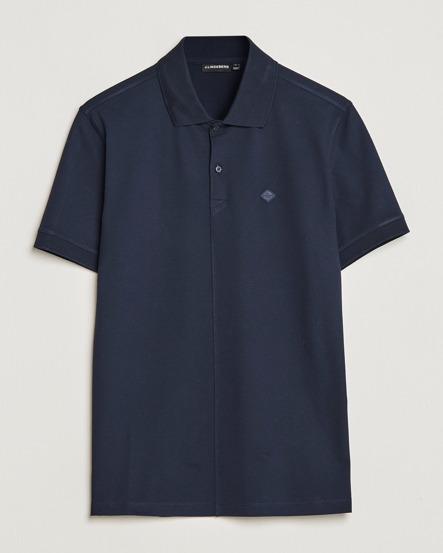Herre | Pikéer | J.Lindeberg | Rubi Slim Fit Polo Navy
