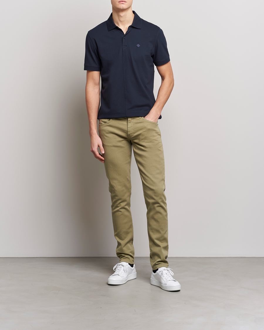 Herre | Pikéer | J.Lindeberg | Rubi Slim Fit Polo Navy