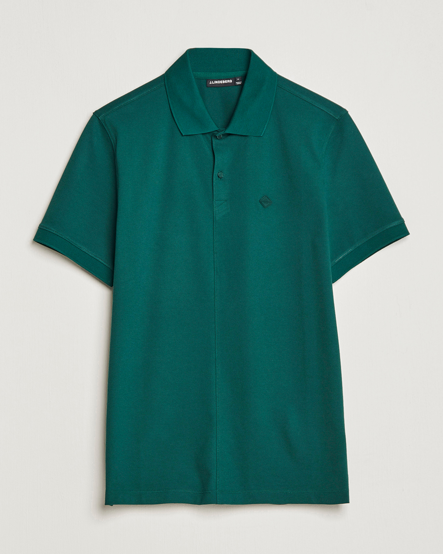 Herre | Pikéer | J.Lindeberg | Rubi Slim Fit Polo Rain Forest