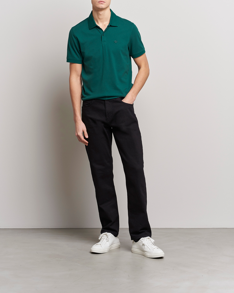 Herre | Pikéer | J.Lindeberg | Rubi Slim Fit Polo Rain Forest