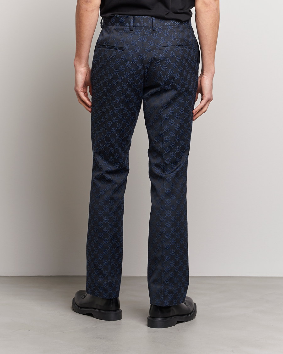 Herre | Bukser | J.Lindeberg | Gomor JL Jacquard Trousers Navy