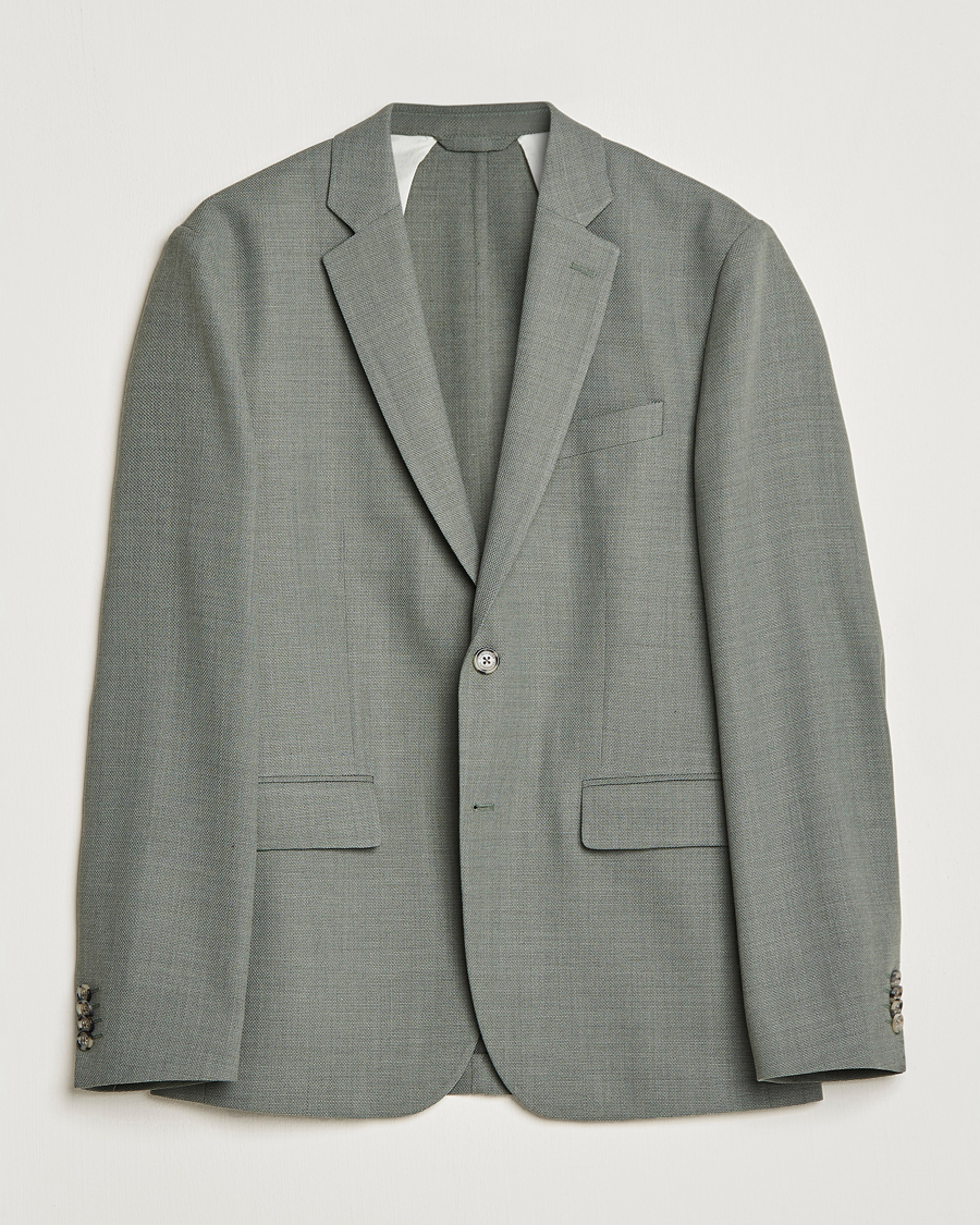 Herre | Dressjakker | J.Lindeberg | Hopper Active Hopsack Blazer Aloe