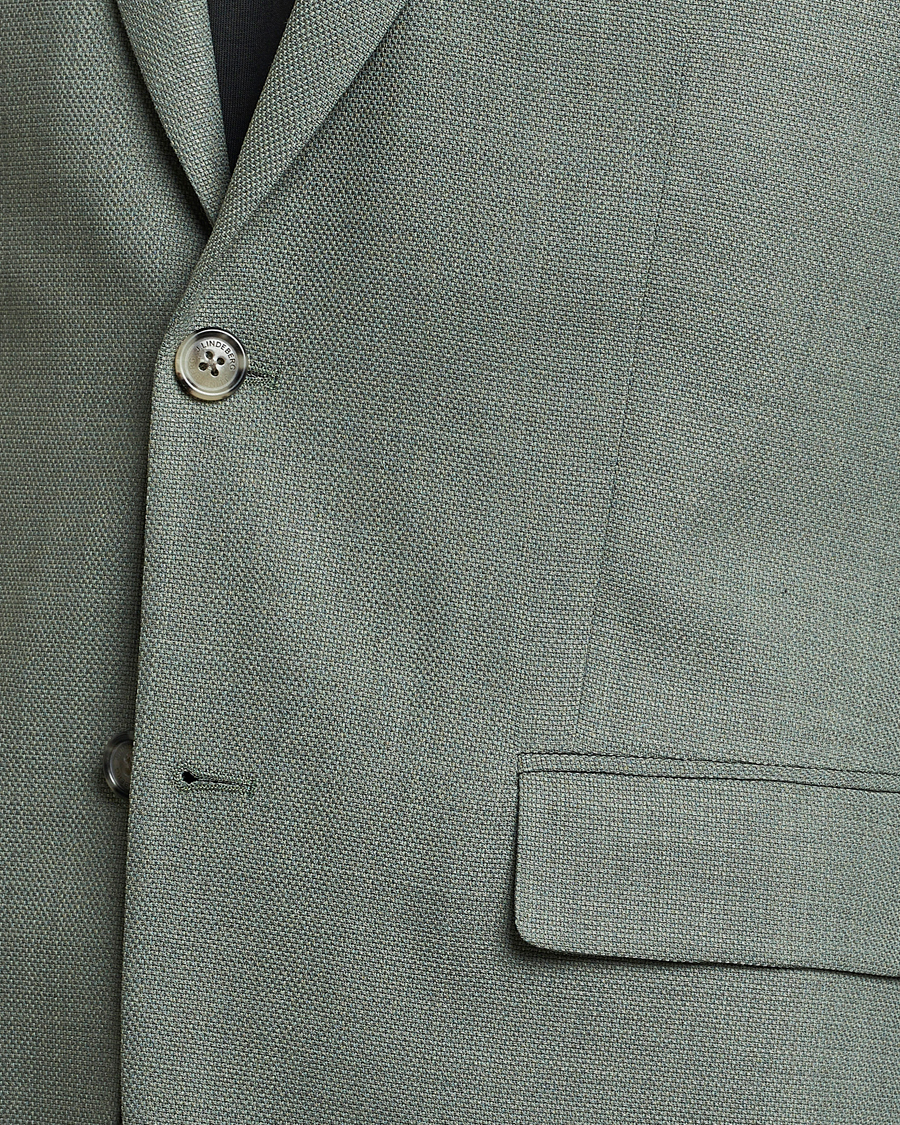 Herre | Dressjakker | J.Lindeberg | Hopper Active Hopsack Blazer Aloe
