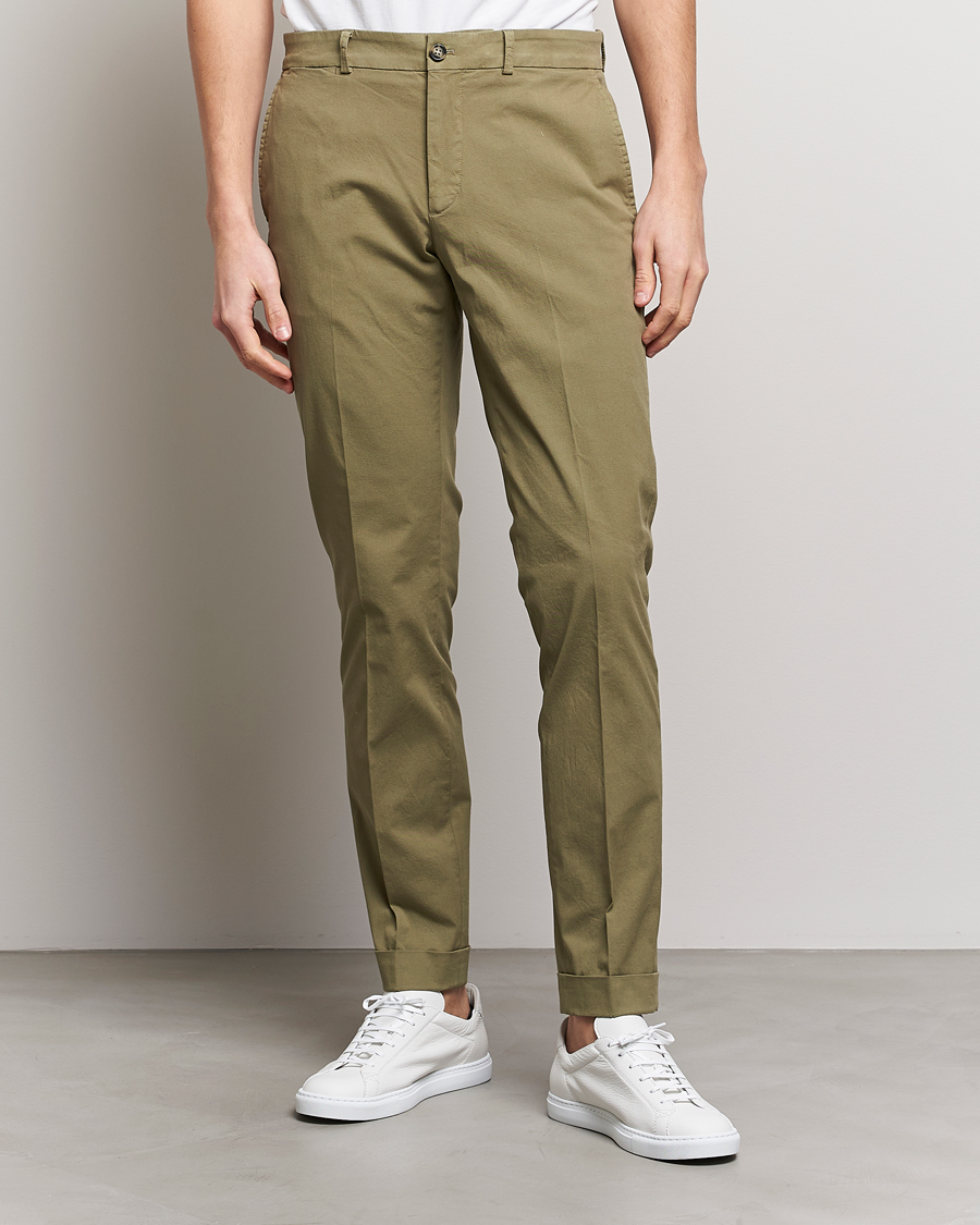 Herre | Bukser | J.Lindeberg | Grant Cotton Garment Dye Pants Aloe