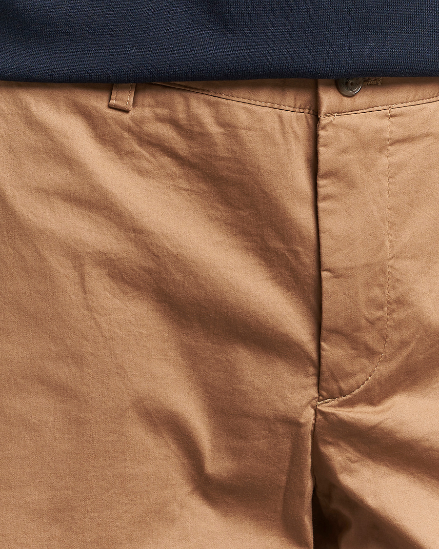Herre | Shorts | J.Lindeberg | Nathan Super Satin Shorts Tiger Brown