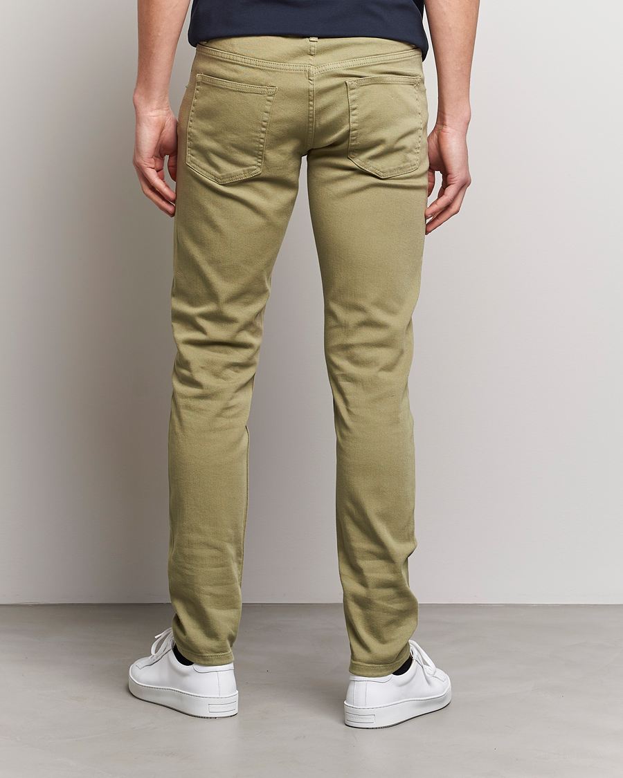 Herre | Bukser | J.Lindeberg | Jay Solid Stretch 5-Pocket Trousers Aloe