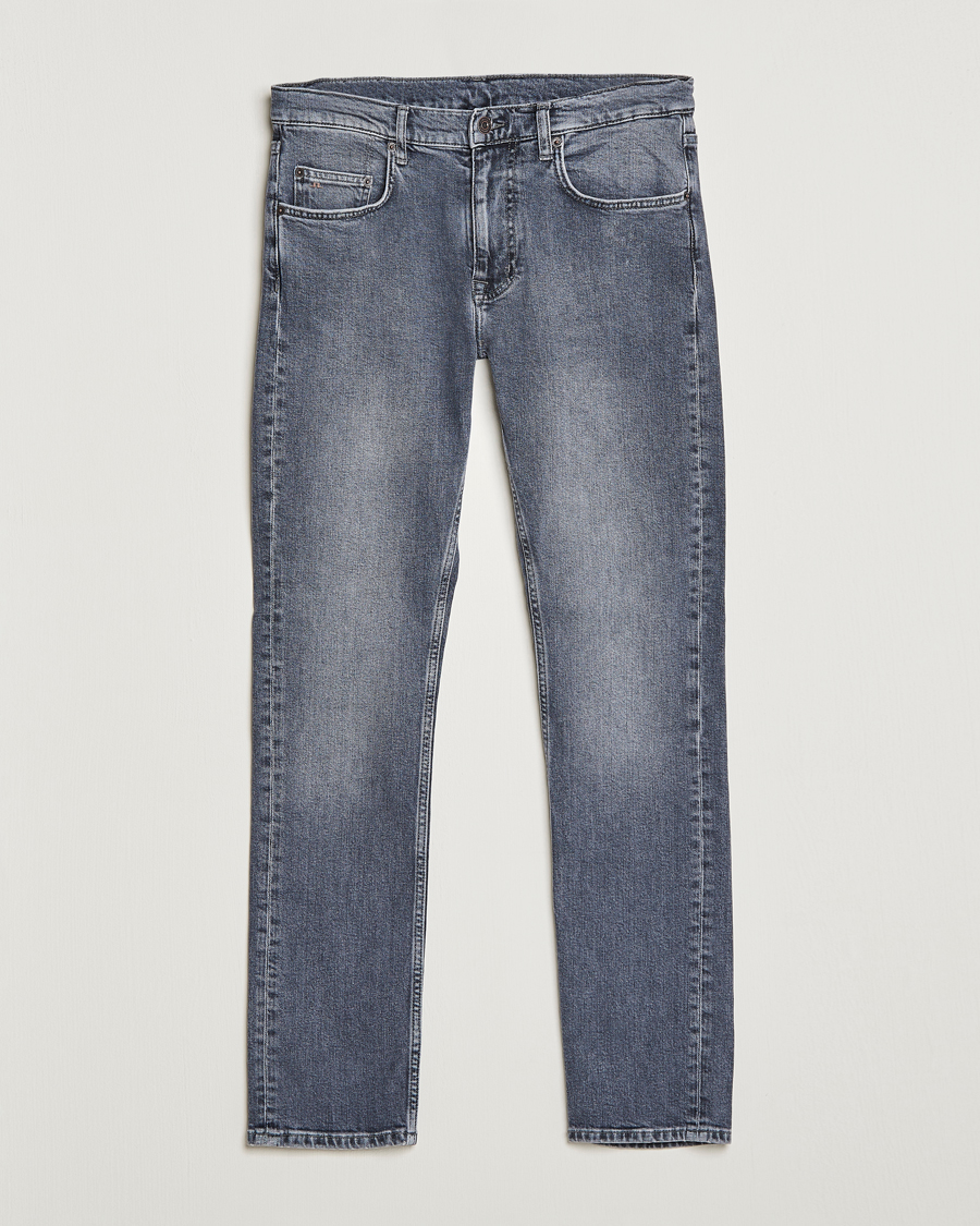 Herre | Jeans | J.Lindeberg | Cedar Greyish Organic Cotton Jeans Granite Grey