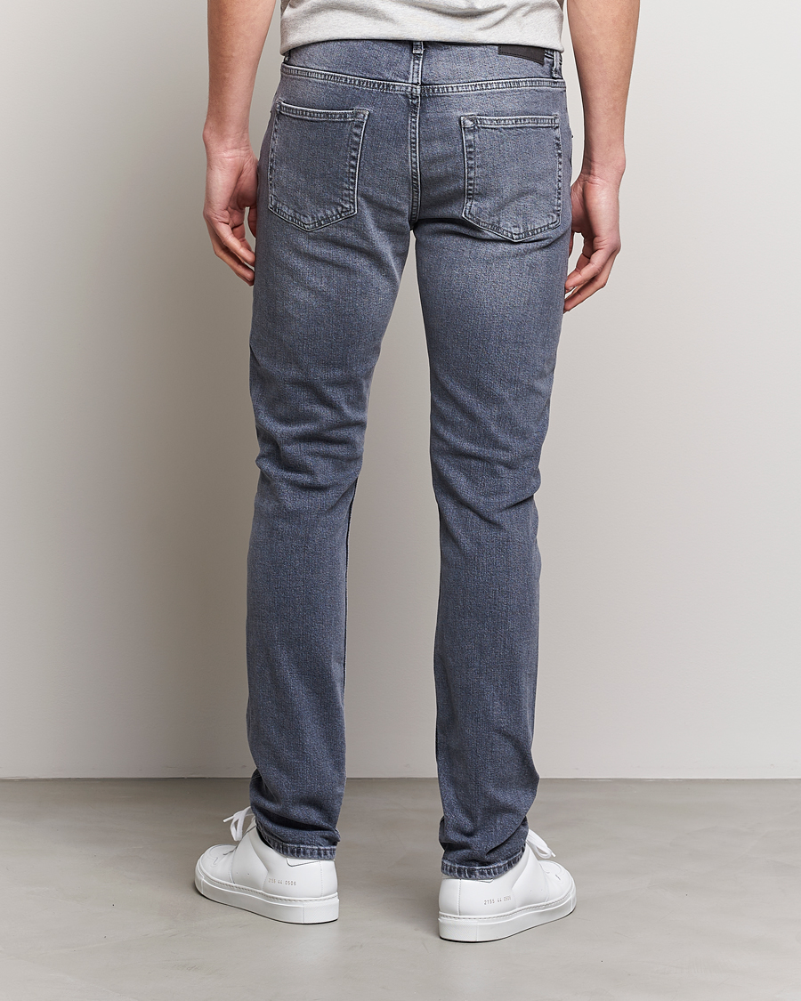 Herre | Jeans | J.Lindeberg | Cedar Greyish Organic Cotton Jeans Granite Grey