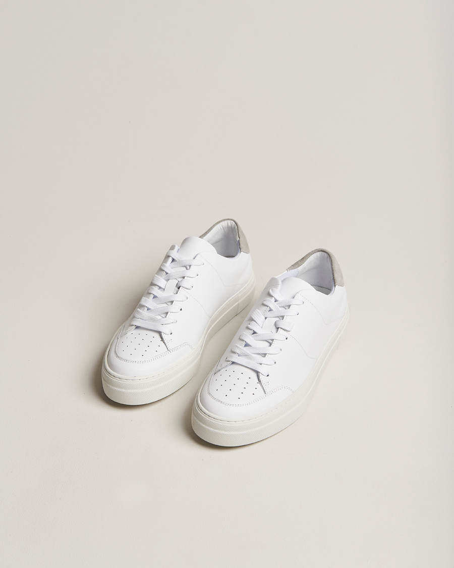 Herre | | J.Lindeberg | Art Signature Leather Sneaker White
