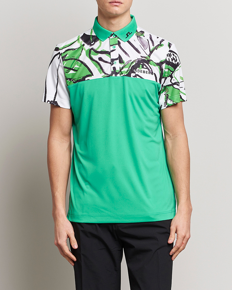 Herre | Pikéer | J.Lindeberg | Jeff Masters TX Jersey Polo White