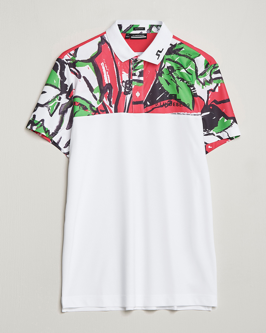 Herre | Pikéer | J.Lindeberg | Jeff Masters TX Jersey Polo Azalea