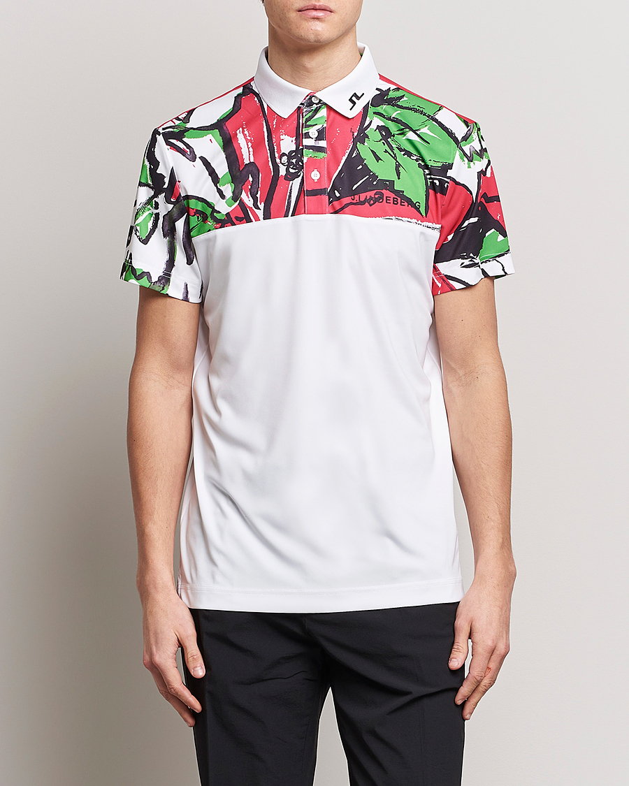 Herre | Pikéer | J.Lindeberg | Jeff Masters TX Jersey Polo Azalea