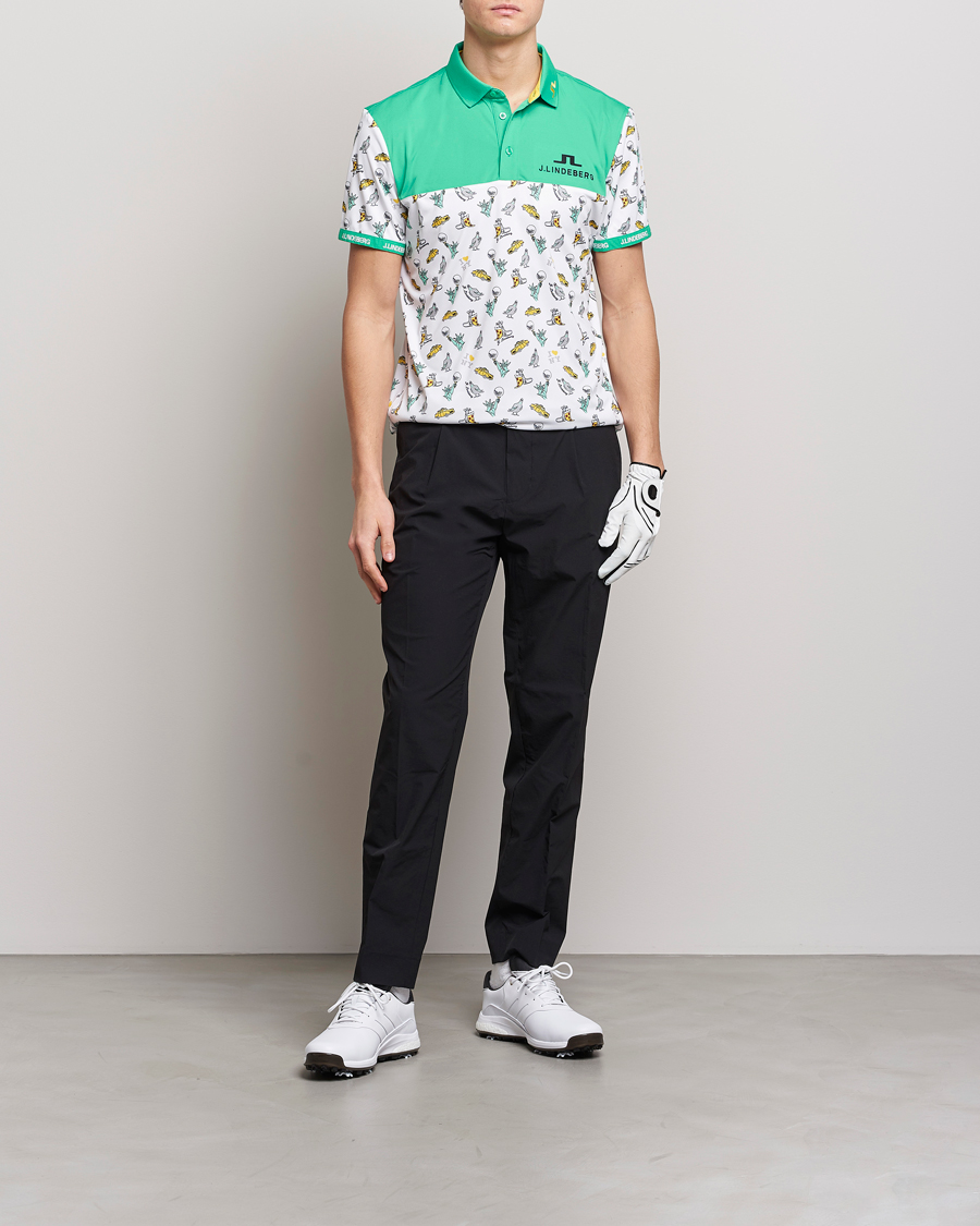 Herre | Pikéer | J.Lindeberg | Jeff PGA TX Jersey Polo White