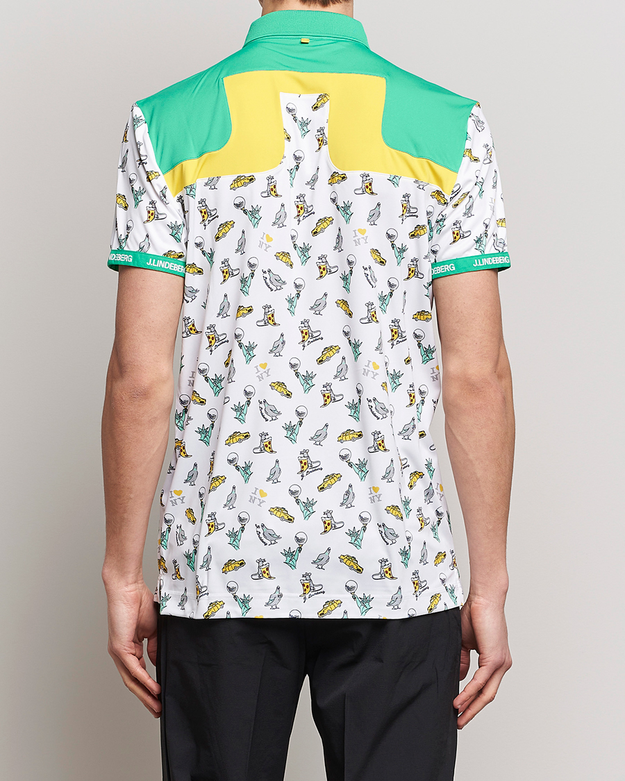 Herre | Pikéer | J.Lindeberg | Jeff PGA TX Jersey Polo White