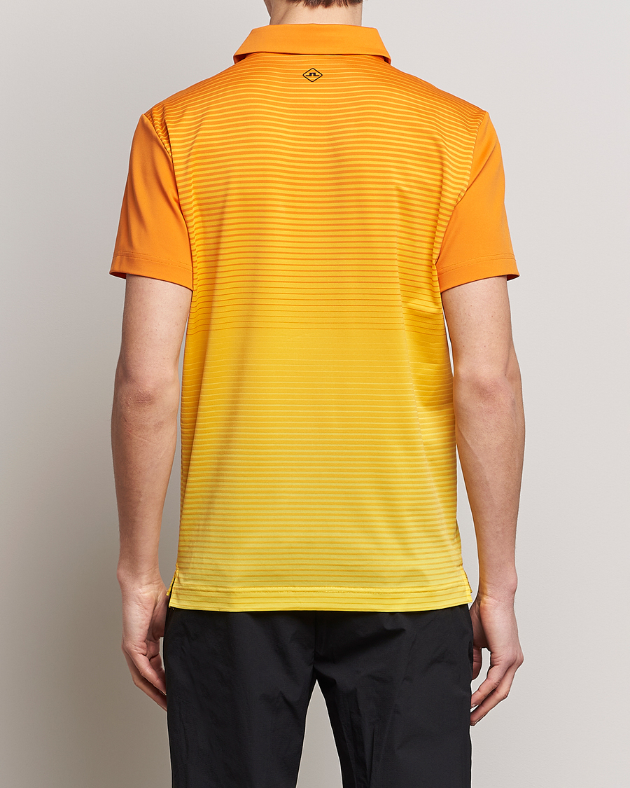 Herre | Pikéer | J.Lindeberg | Lowell Faded Slim Fit Polo Russet Orange