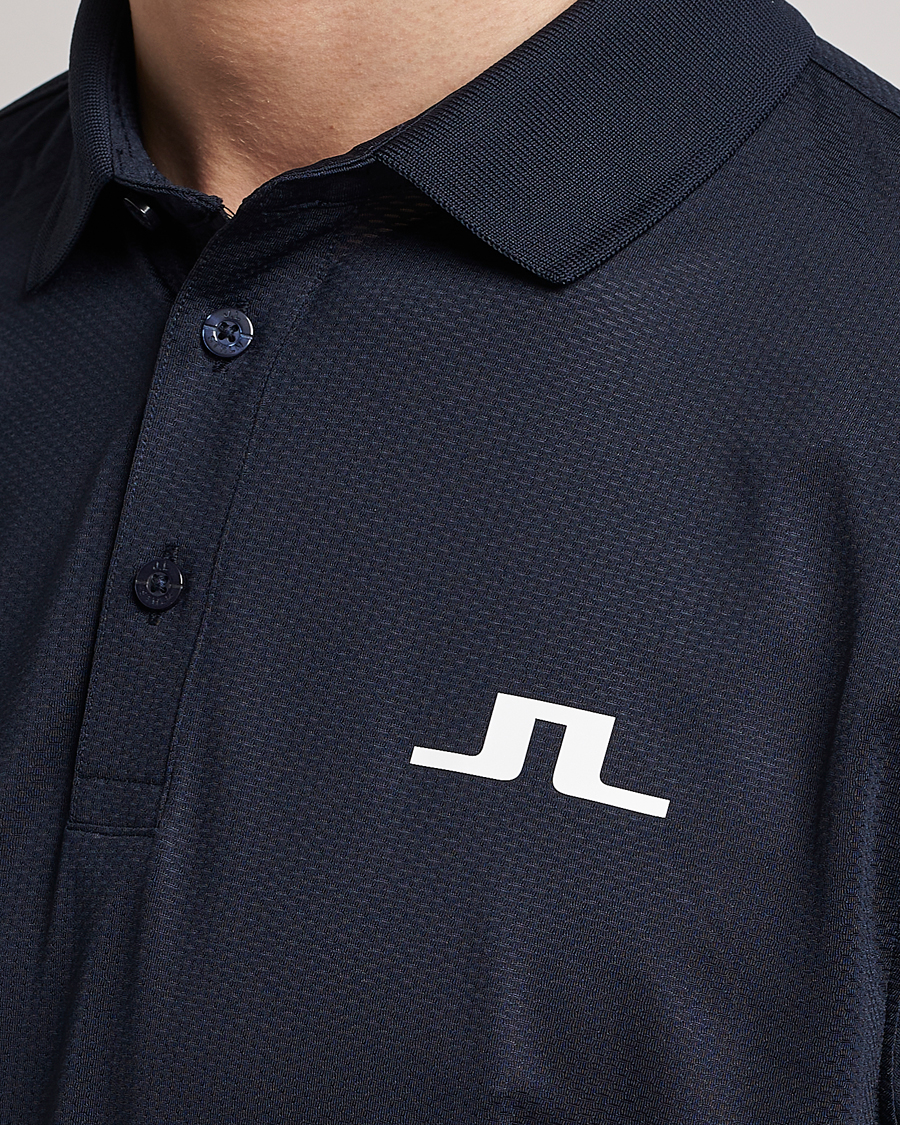 Herre | Pikéer | J.Lindeberg | Bridge Regular Fit Polo Navy