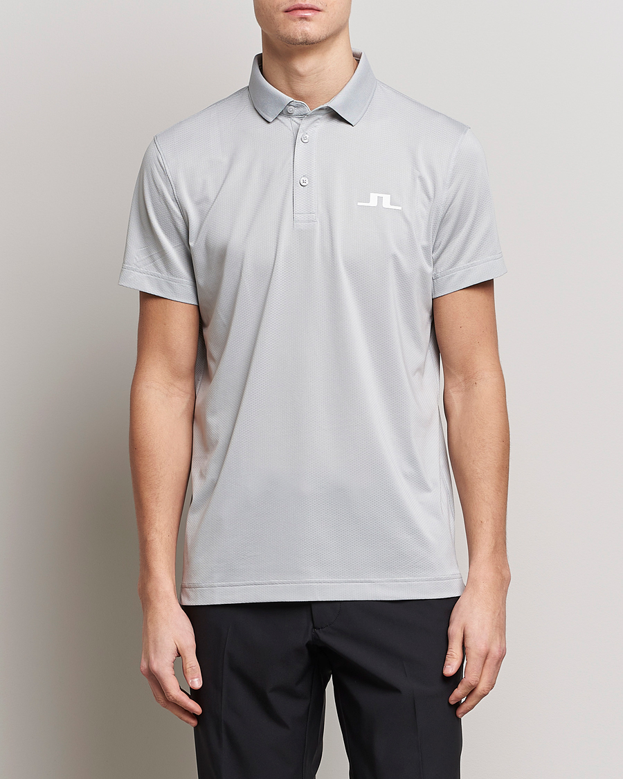Herre |  | J.Lindeberg | Bridge Regular Fit Polo High Rise Grey
