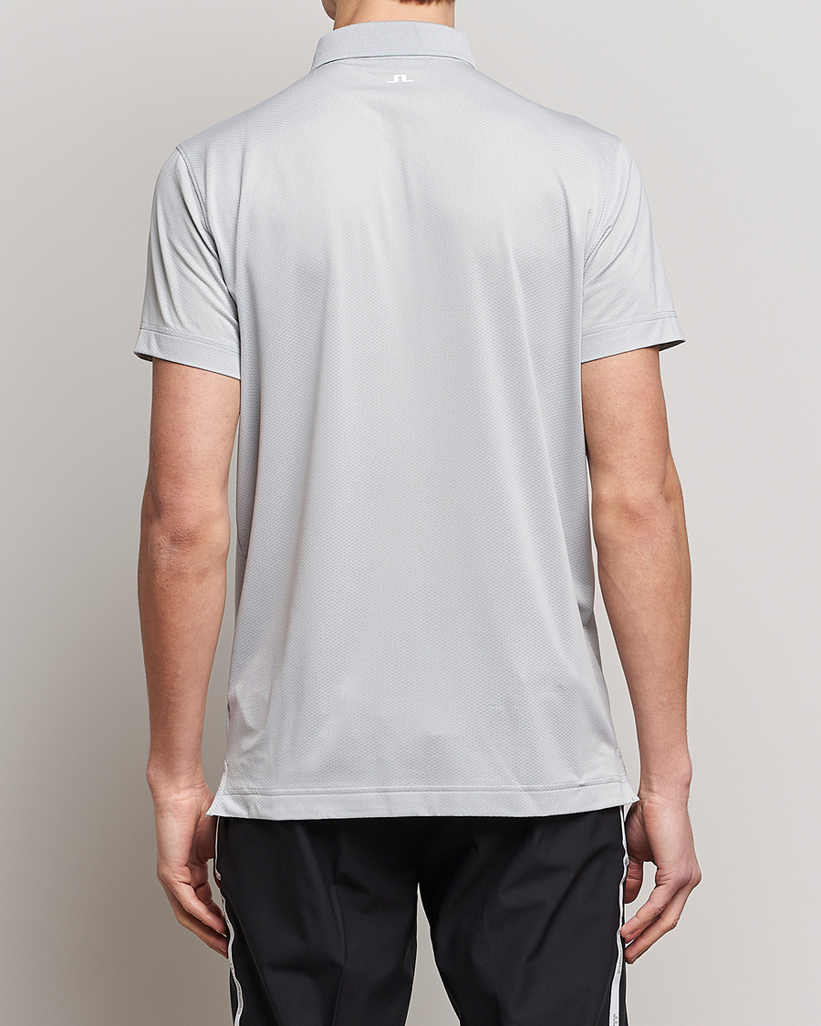 Herre | Pikéer | J.Lindeberg | Bridge Regular Fit Polo High Rise Grey
