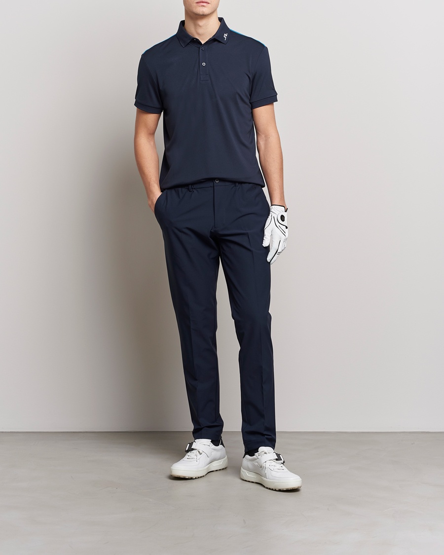 Herre | Pikéer | J.Lindeberg | Jeff Regular Fit Polo Navy