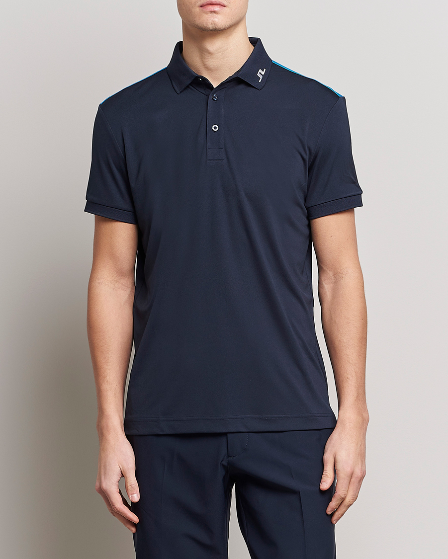 Herre | Pikéer | J.Lindeberg | Jeff Regular Fit Polo Navy