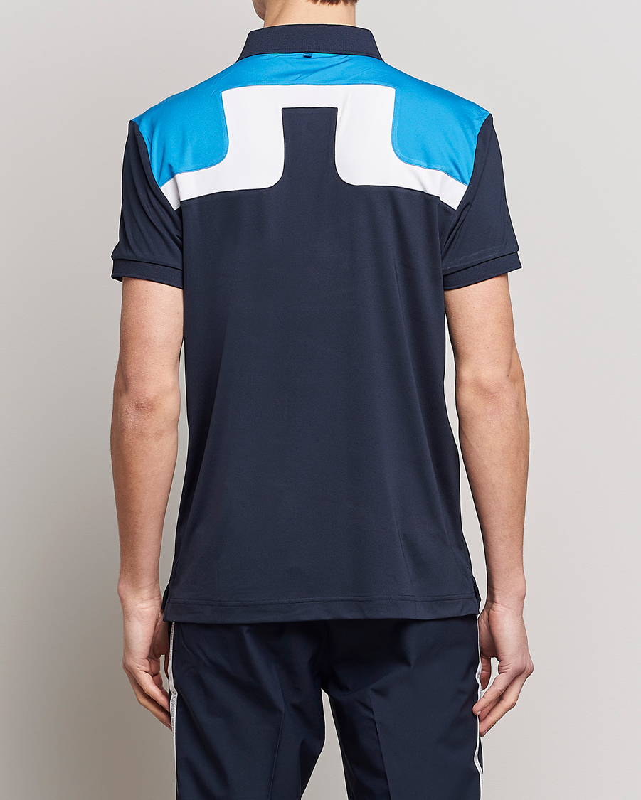Herre | Pikéer | J.Lindeberg | Jeff Regular Fit Polo Navy