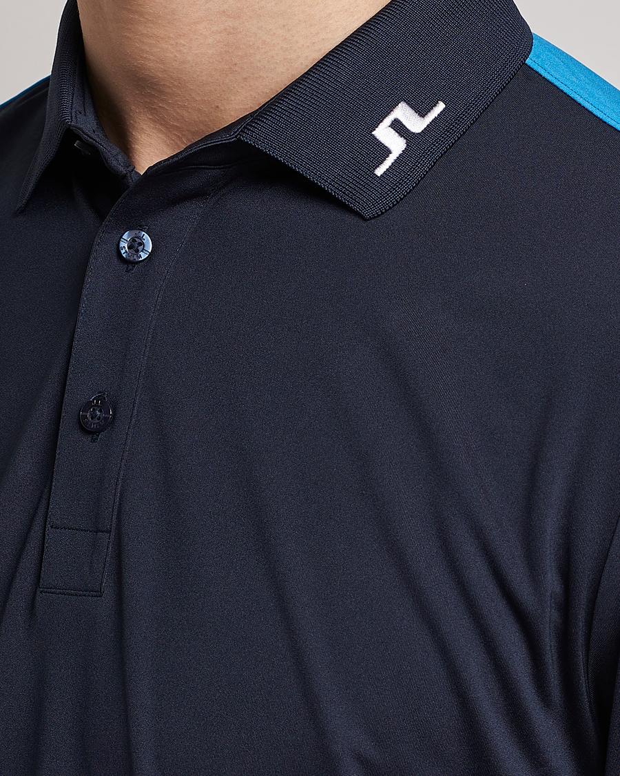 Herre | Pikéer | J.Lindeberg | Jeff Regular Fit Polo Navy