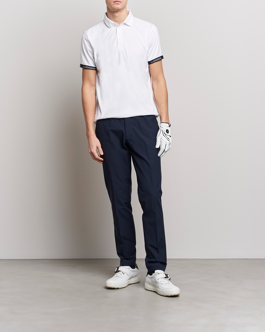 Herre | Pikéer | J.Lindeberg | Guy Regular Fit Polo White