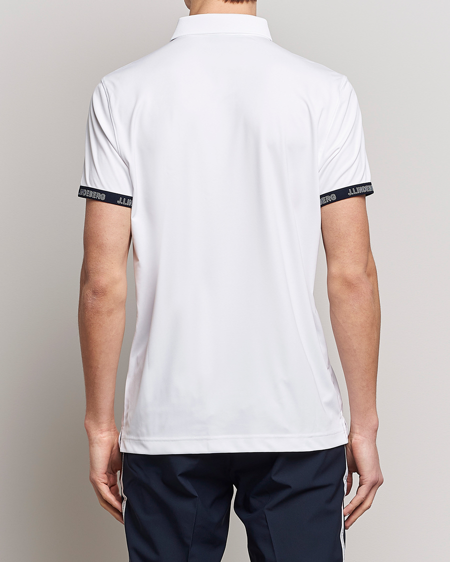 Herre | Pikéer | J.Lindeberg | Guy Regular Fit Polo White