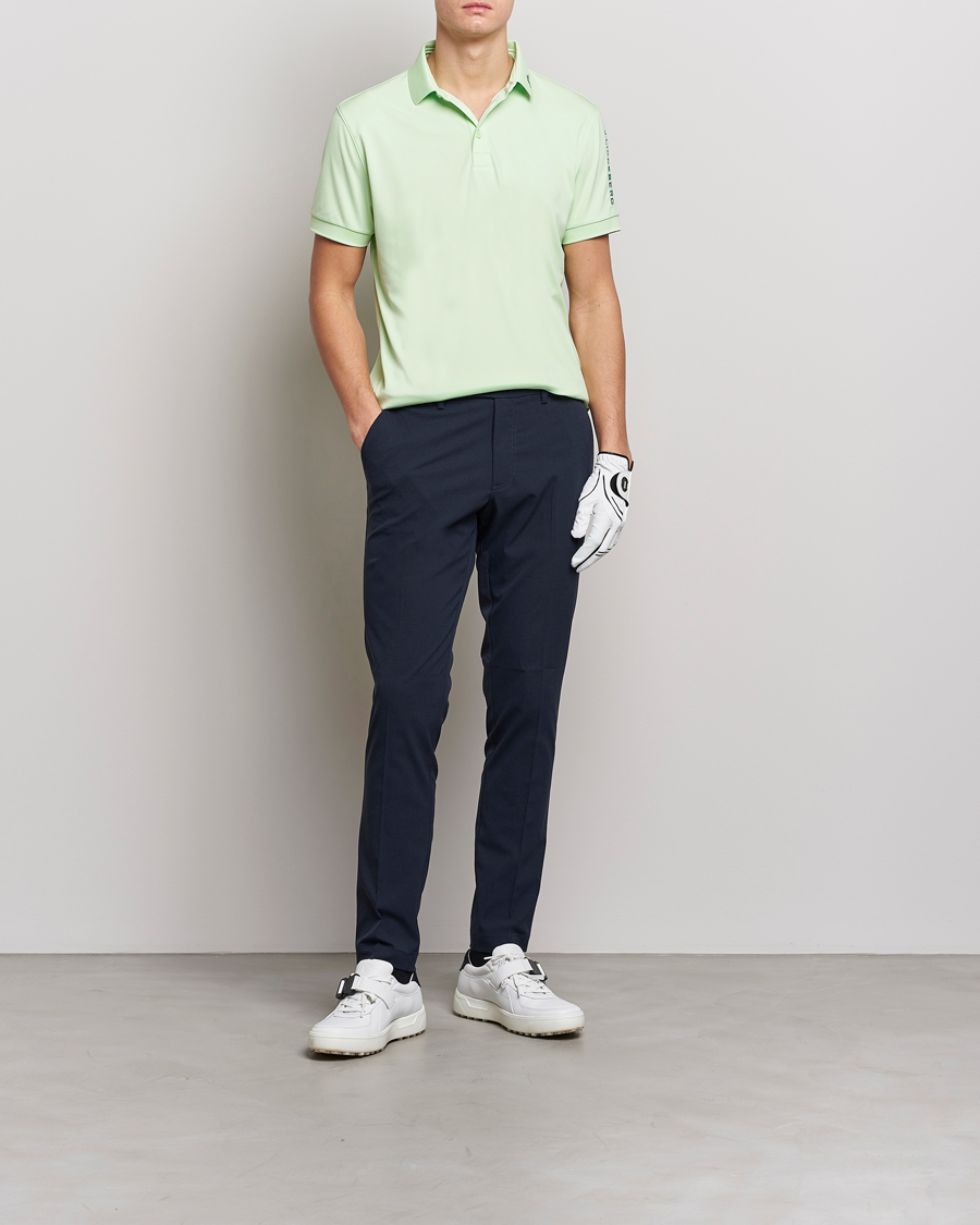 Herre | Pikéer | J.Lindeberg | Tour Tech Regular Fit Polo Patina Green