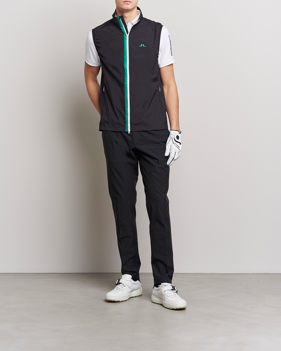Herre | Vester | J.Lindeberg | Ash Light Packable Vest Rain Forest